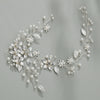 Alloy Flower Pearl Hair Band Women's Retro Bridal Hair Accessories