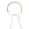 Alloy Flower Plaid Headband For Women Bridal And Daily Accessories