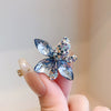 Alloy Flower Style Electroplated Maple Leaf Brooch For Women Fashion Accessories