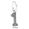 Alloy Fourleaf Clover Hollow Pendant Jewelry Diy Accessories With Totem Pattern And Electroplating Treatment