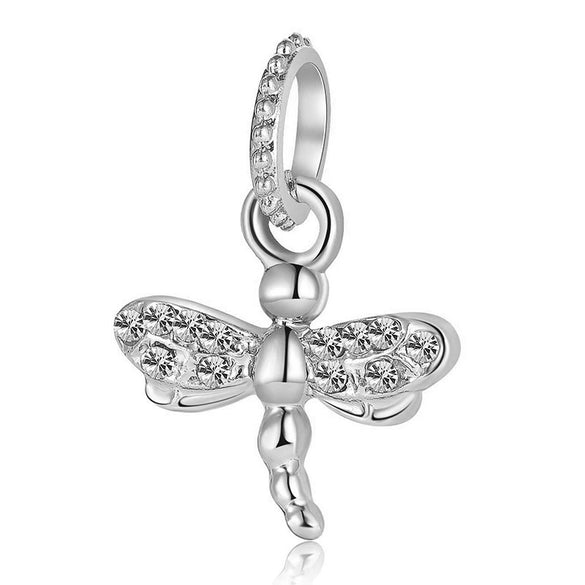 Alloy Fourleaf Clover Hollow Pendant Jewelry Diy Accessories With Totem Pattern And Electroplating Treatment