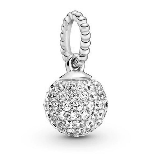 Alloy Fourleaf Clover Hollow Pendant Jewelry Diy Accessories With Totem Pattern And Electroplating Treatment