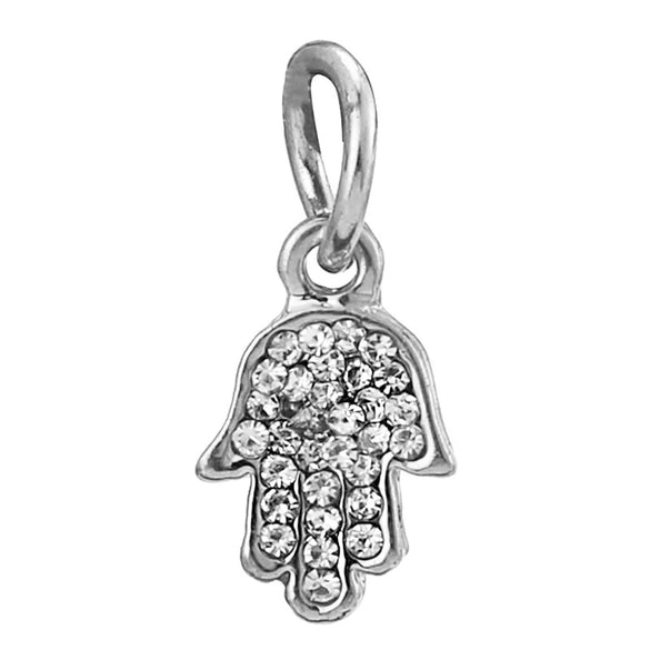 Alloy Fourleaf Clover Hollow Pendant Jewelry Diy Accessories With Totem Pattern And Electroplating Treatment