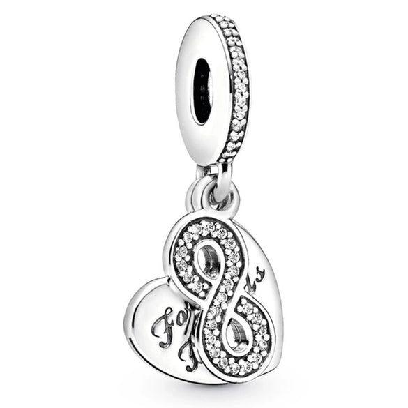 Alloy Fourleaf Clover Hollow Pendant Jewelry Diy Accessories With Totem Pattern And Electroplating Treatment