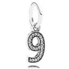 Alloy Fourleaf Clover Hollow Pendant Jewelry Diy Accessories With Totem Pattern And Electroplating Treatment