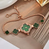 Alloy Fourleaf Clover Women's Bracelet Watch Light Luxury Fashion New Style