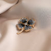 Alloy Fourleaf Clover Women's Brooch With Original Design And Electroplating