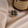 Alloy Fourleaf Clover Women's Brooch With Original Design And Electroplating