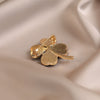 Alloy Fourleaf Clover Women's Brooch With Original Design And Electroplating