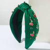 Alloy Fruit Diamond Set Hair Band Women's Accessories