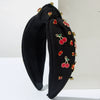 Alloy Fruit Diamond Set Hair Band Women's Accessories