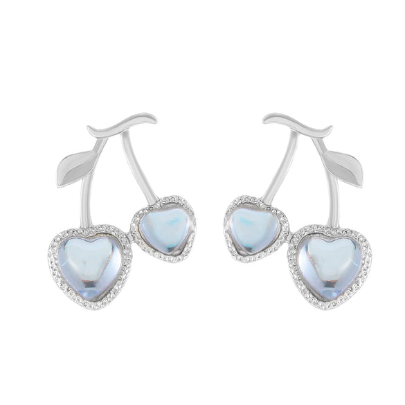 Alloy Fruit Earrings Electroplating Women's Fashion Creative