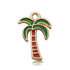 Alloy Fruit Food Style Dripping Oil Small Pendant Diy Jewelry Accessories