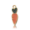 Alloy Fruit Food Style Dripping Oil Small Pendant Diy Jewelry Accessories