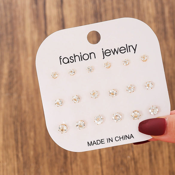 Alloy Fruit Shape Dripping Oil Design Women's Earrings Set