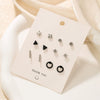 Alloy Fruit Shape Dripping Oil Design Women's Earrings Set