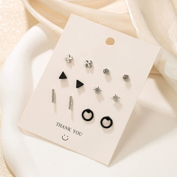 Alloy Fruit Shape Dripping Oil Design Women's Earrings Set