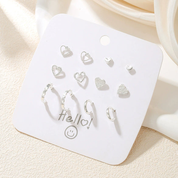 Alloy Fruit Shape Dripping Oil Design Women's Earrings Set