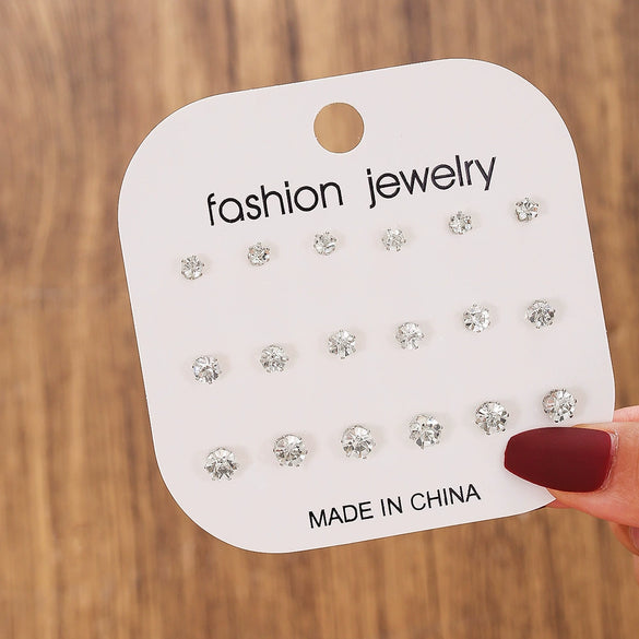 Alloy Fruit Shape Dripping Oil Design Women's Earrings Set