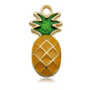 Alloy Fruit Style Dripping Oil Pendant Jewelry Accessories