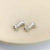 Alloy Fun Bone Beads Electroplated Ins Style Diy Accessories For Jewelry Making