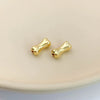 Alloy Fun Bone Beads Electroplated Ins Style Diy Accessories For Jewelry Making