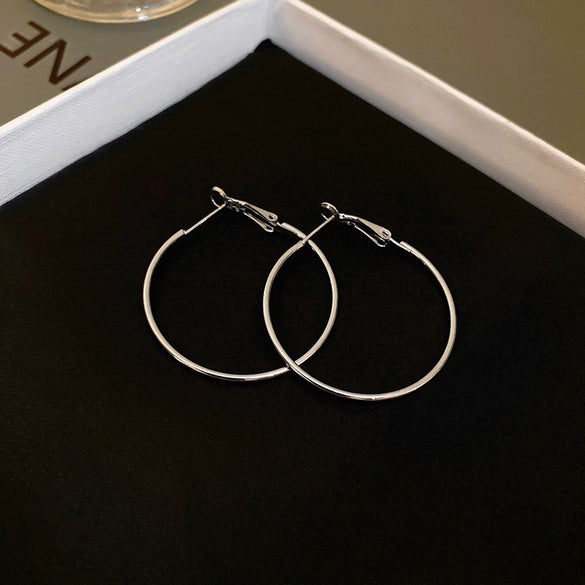 Alloy Geometric And Heart Shape Highend Elegant Women's Electroplating Earrings