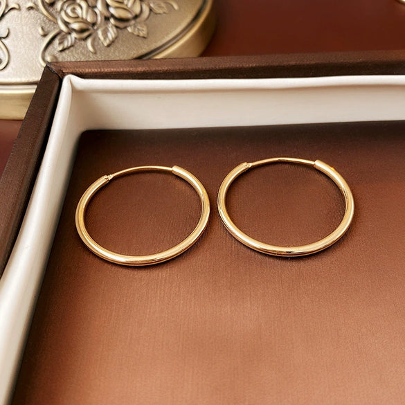 Alloy Geometric And Heart Shape Highend Elegant Women's Electroplating Earrings