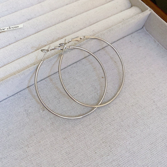 Alloy Geometric And Heart Shape Highend Elegant Women's Electroplating Earrings