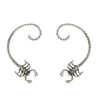 Alloy Geometric Animal Zodiac Electroplated Hip Hop Style Ear Studs And Ear Clips