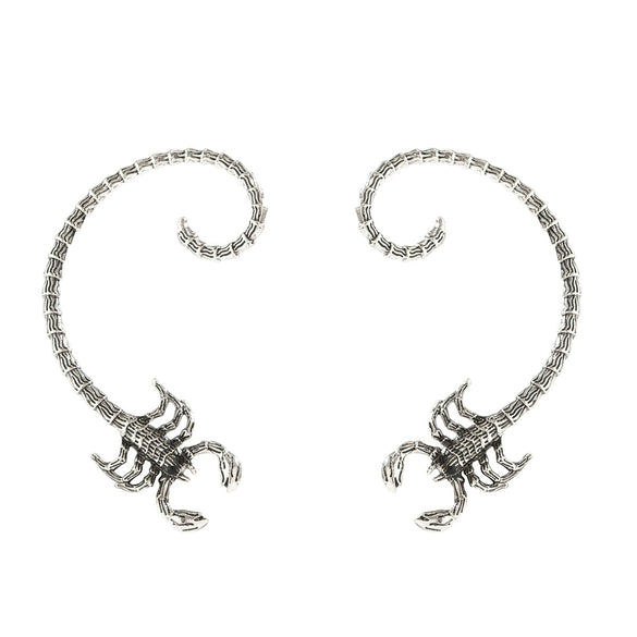 Alloy Geometric Animal Zodiac Electroplated Hip Hop Style Ear Studs And Ear Clips