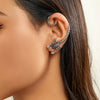 Alloy Geometric Animal Zodiac Electroplated Hip Hop Style Ear Studs And Ear Clips