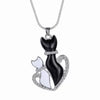 Alloy Geometric Animals Style Electroplated Irregular Love Clavicle Chain Necklace For Couples