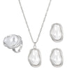 Alloy Geometric Baroque Pearl Collar Choker Necklace With Electroplating For Women