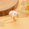 Alloy Geometric Baroque Pearl Collar Choker Necklace With Electroplating For Women
