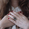 Alloy Geometric Baroque Style Electroplating Women's Ring