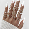 Alloy Geometric Black Butterfly Diamond Pearl Ring Dripping Oil Highend Unisex
