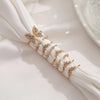 Alloy Geometric Butterfly Opening Ring Electroplated Light Luxury Unisex And Women's Eight Piece Set