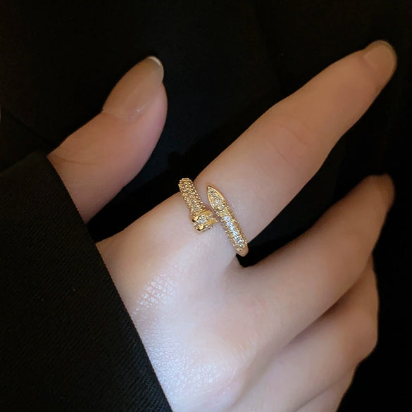 Alloy Geometric Cartoon Pearl Ring And Bracelet For Women With Electroplating Design