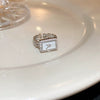 Alloy Geometric Cartoon Pearl Ring And Bracelet For Women With Electroplating Design