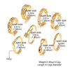 Alloy Geometric Carved Hollow Multielement Women's Foot Ring Jewelry