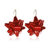 Alloy Geometric Christmasthemed Electroplating Earrings With Snowflake Bell Elk Tassel Elements