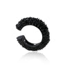 Alloy Geometric Cshaped Dot Diamond Electroplated Ear Clips Earrings