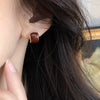 Alloy Geometric Cshaped Electroplated Women's Earrings