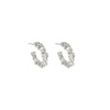 Alloy Geometric Cshaped Women's Highend Light Luxury Niche Design Electroplated Earrings