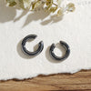 Alloy Geometric Ctype Ear Clip Electroplated Unisex Earrings