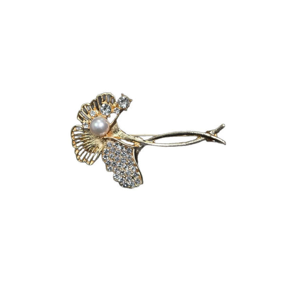 Alloy Geometric Design Electroplated Brooch For Women And Unisex As Clothing Accessories