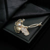Alloy Geometric Design Electroplated Brooch For Women And Unisex As Clothing Accessories