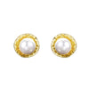Alloy Geometric Design Electroplated Imitation Pearl Women's Earrings