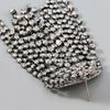 Alloy Geometric Diamond Rhinestone Tassel Earrings For Women